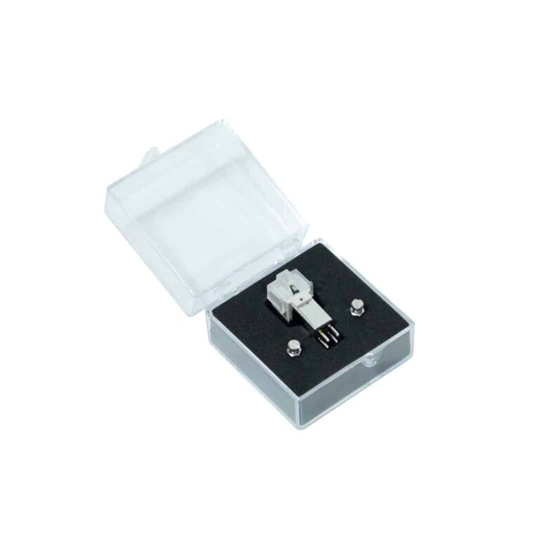 Audio-Technica AT3600L Cartridge Pre-Mounted On Silver Headshell – Universal Fit, Turntable Ready