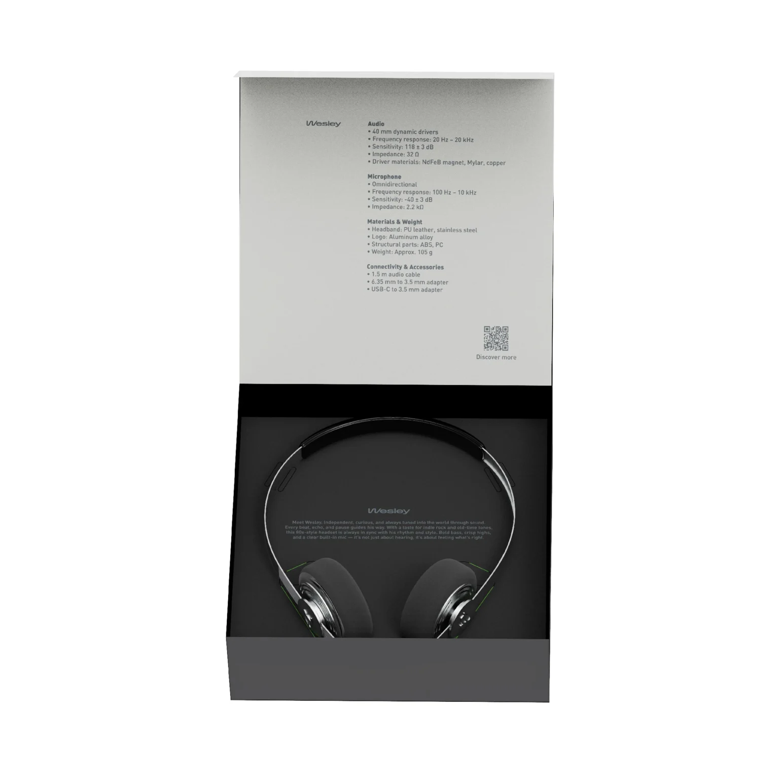 Image Of Wesley Headphones | Gadhouse