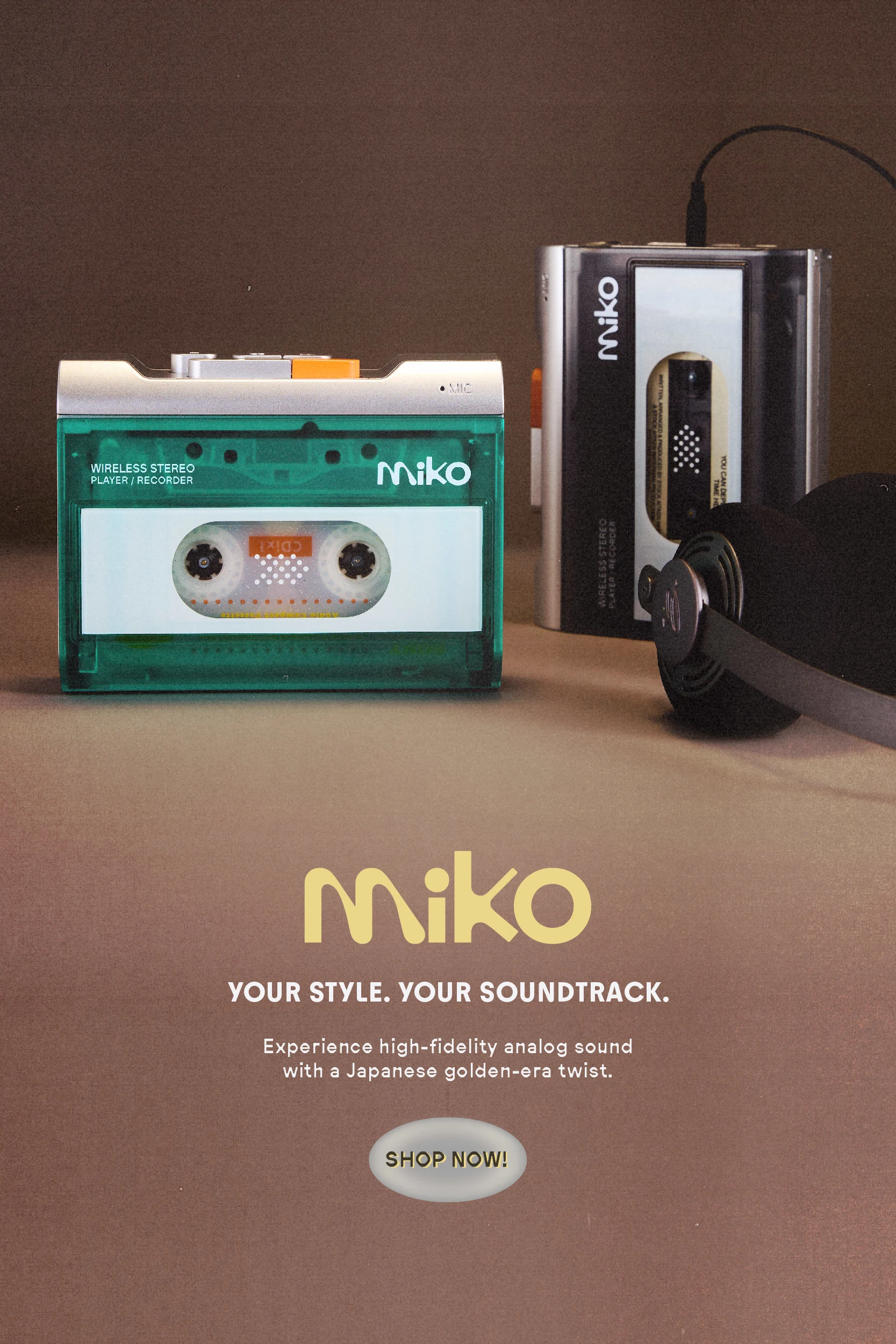 MIKO Cassette Player - Gadhouse (Preview On Mobile)
