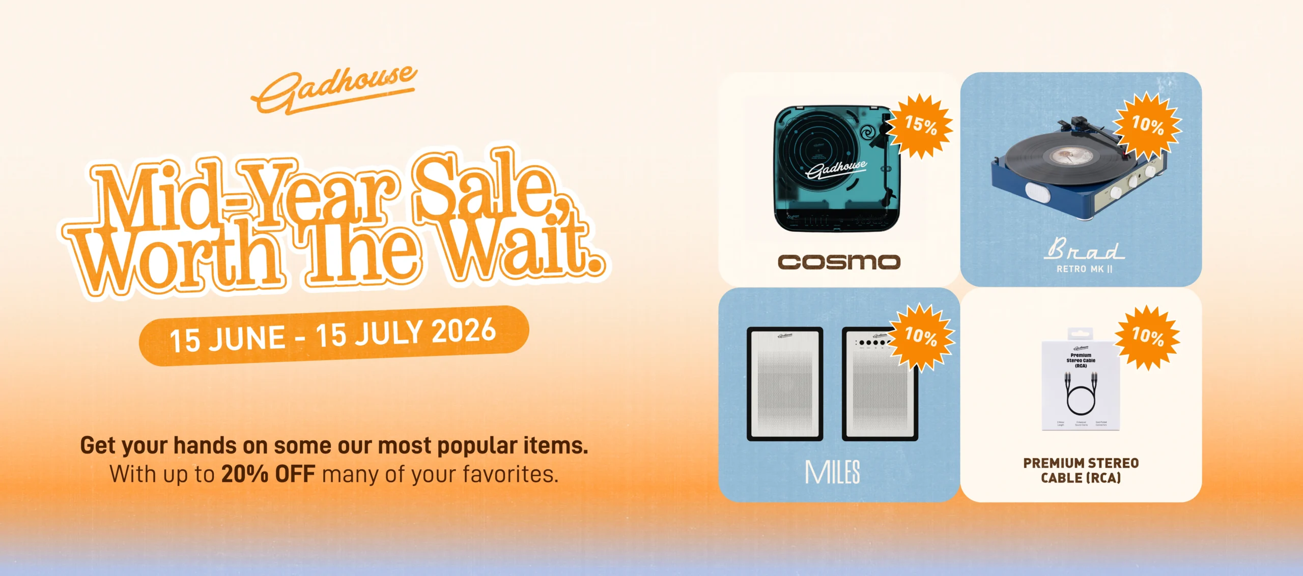Midyear Banner Sale Gadhouse - Desktop