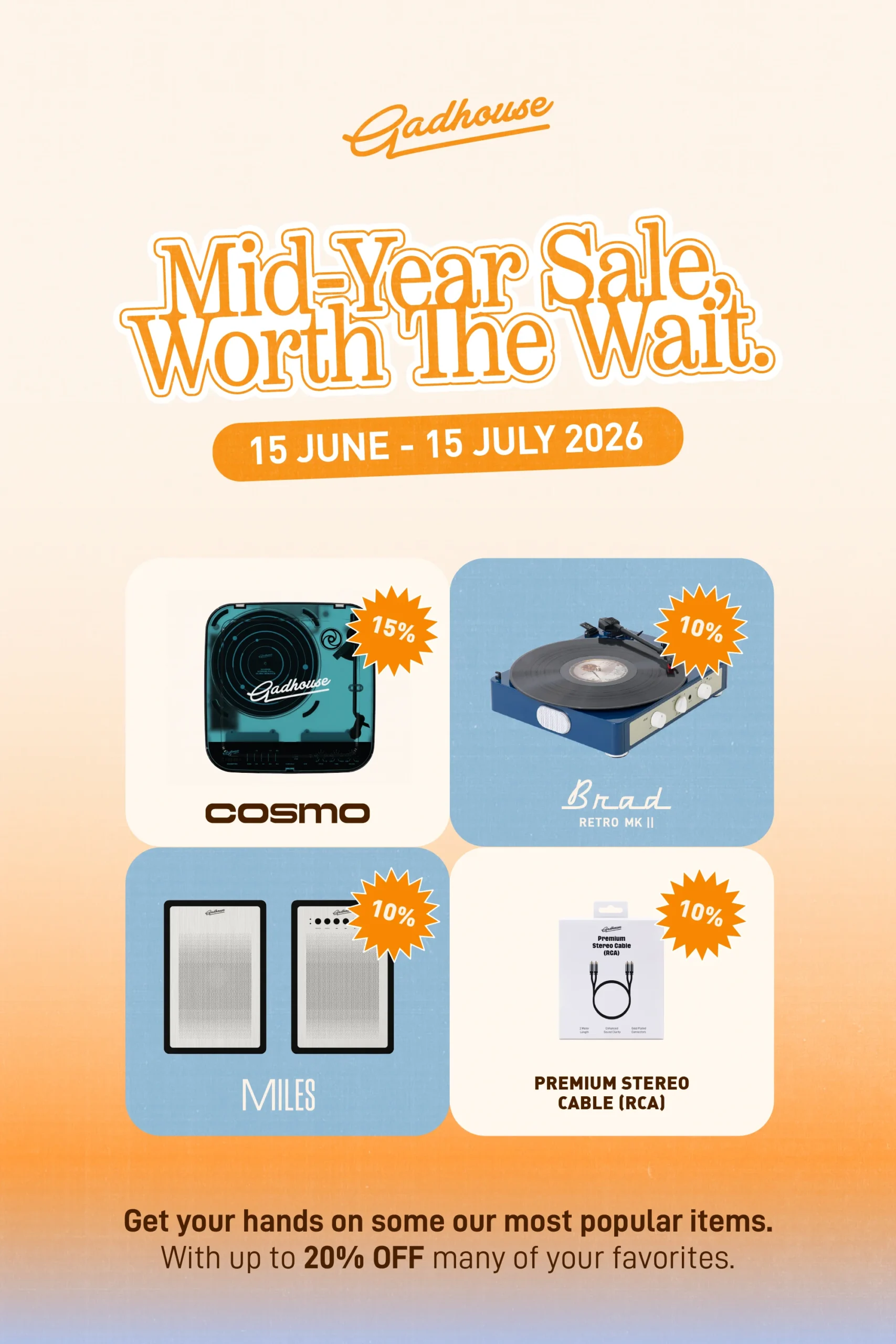 Midyear Banner Sale Gadhouse - Mobile