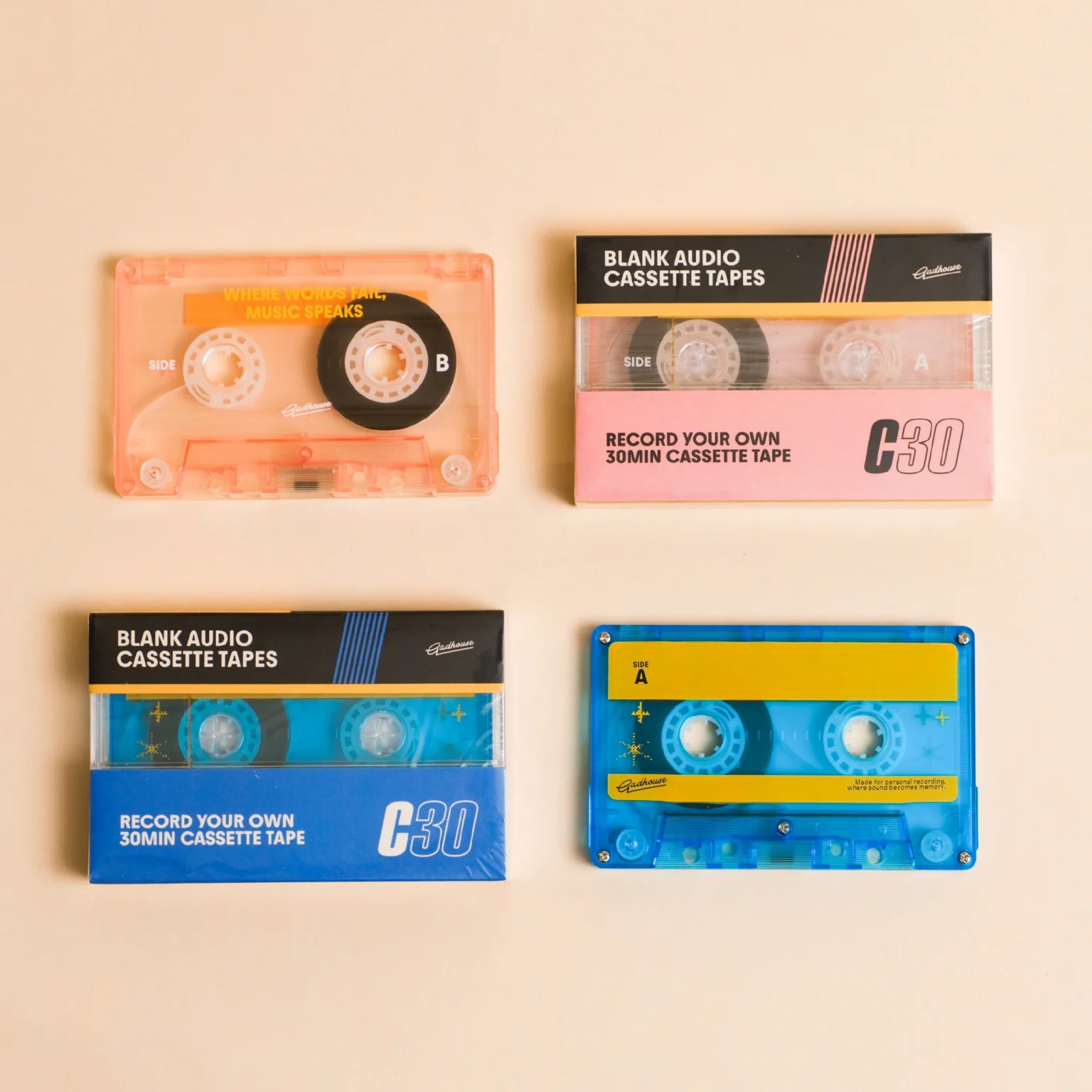 Blank Cassette Tapes