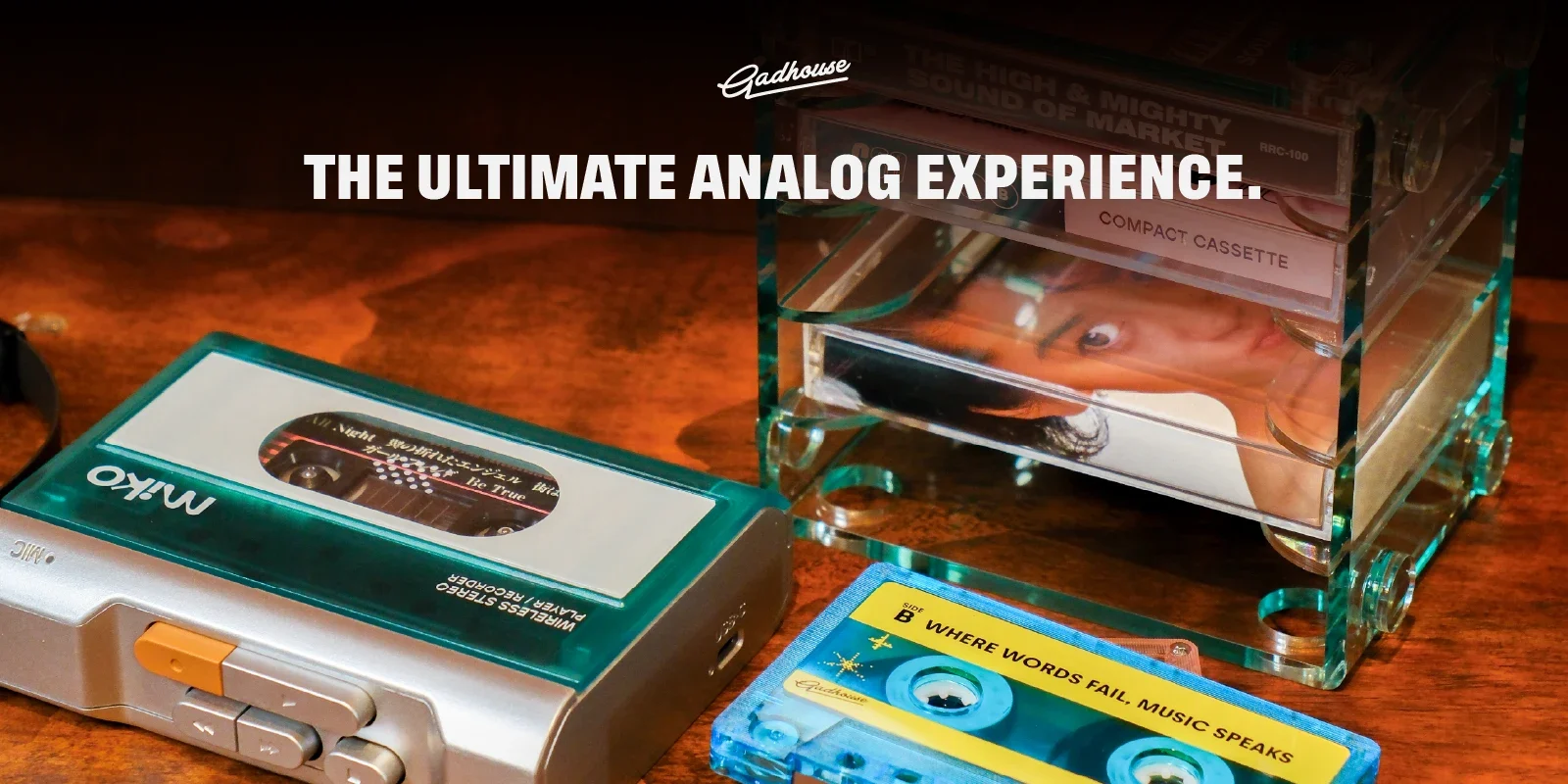 The Ultimate Analog Experience: Cassettes