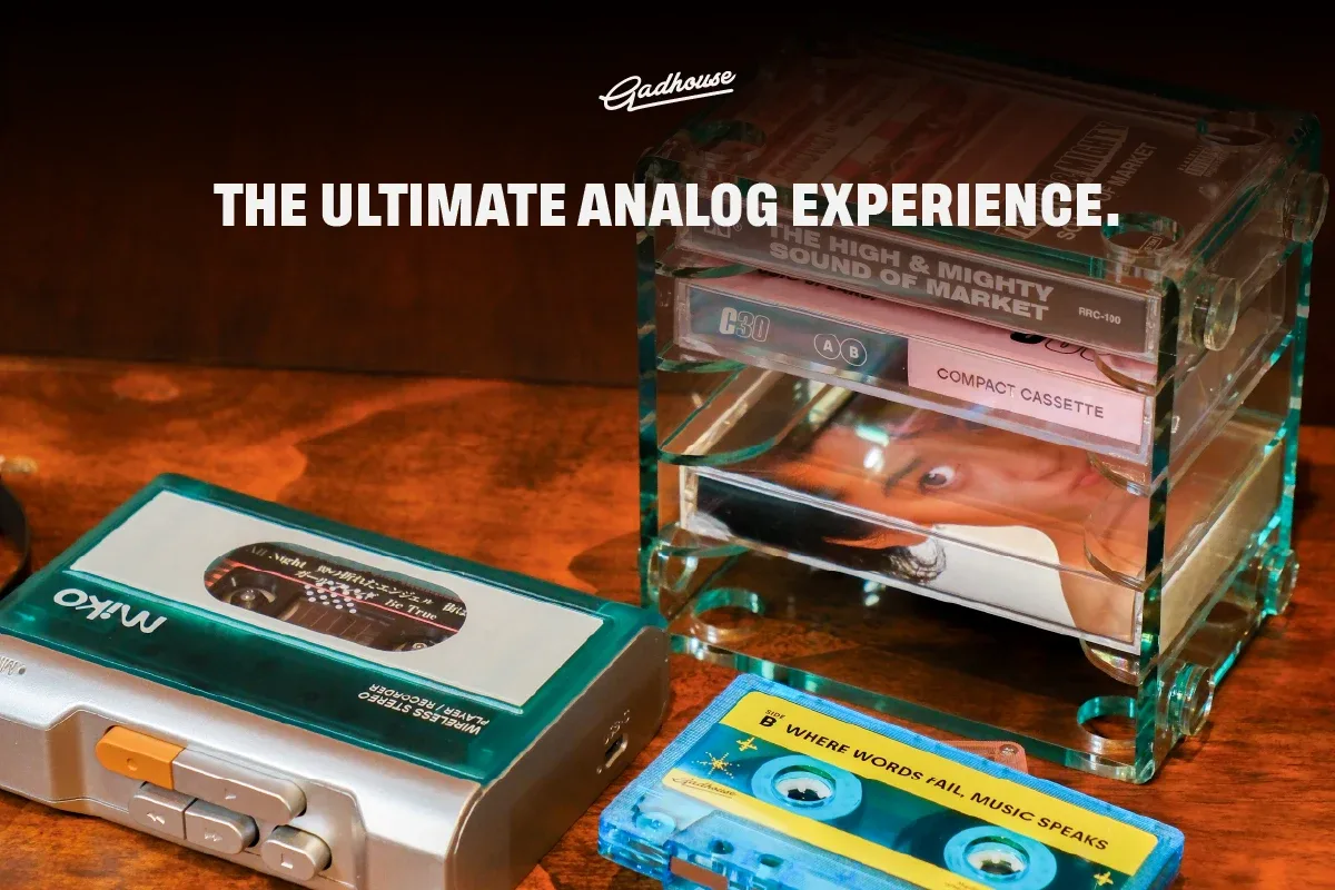 The Ultimate Analog Experience: Cassettes