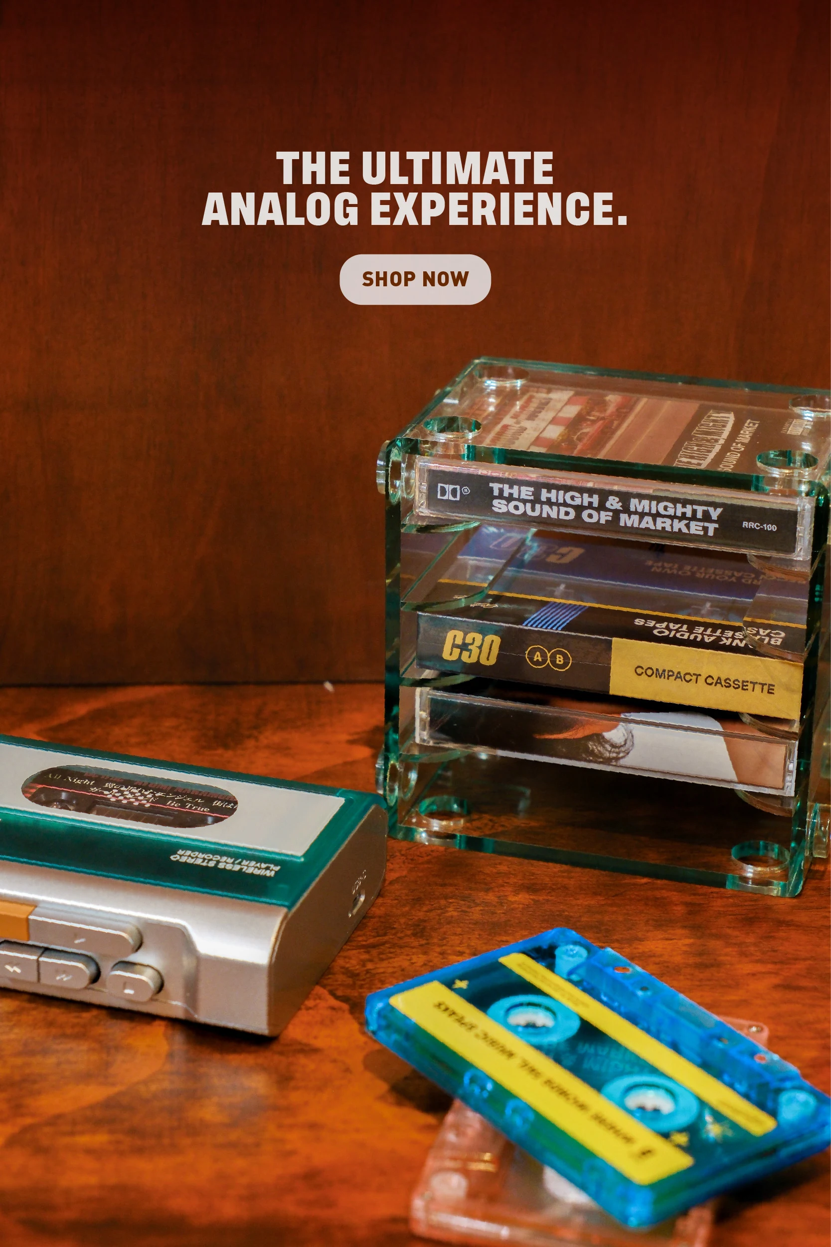 Banner The Ultimate Analog Experience - Mobile